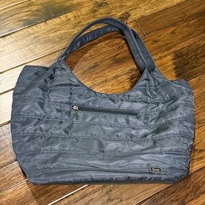 Quilted LUG bag tote purse with amazing external & internal pockets